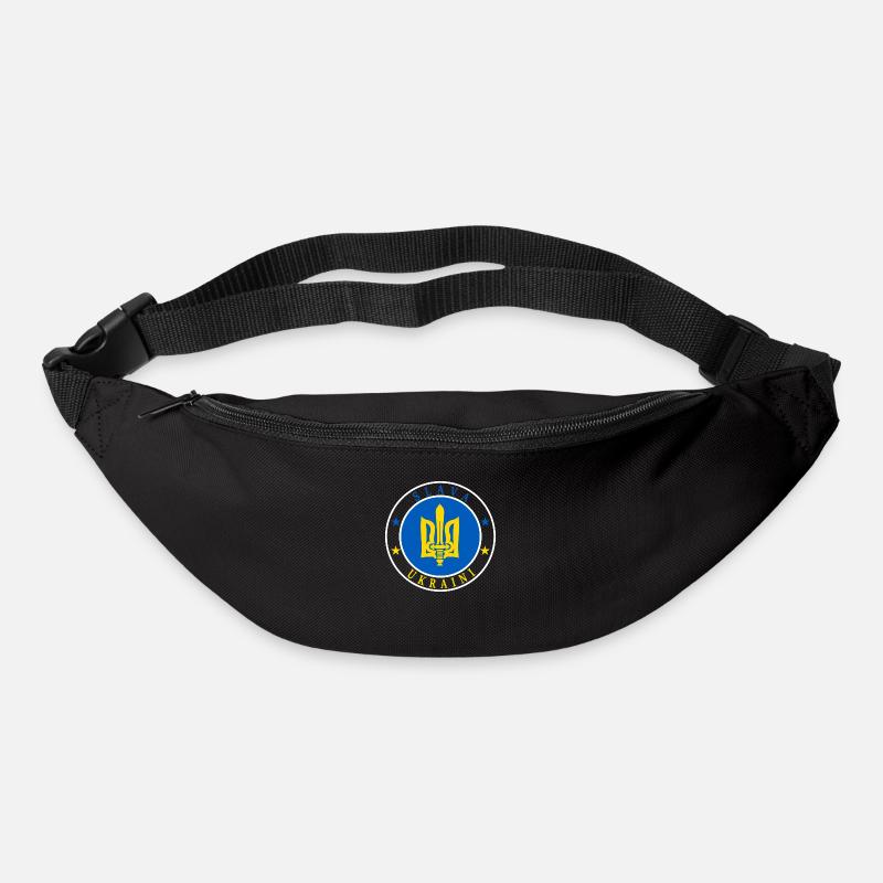 Slava ukraini - Gürteltasche - Schwarz
