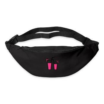 Cocktails - Bum bag - black - Front