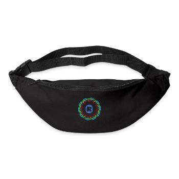 Kreise R - Gürteltasche - Schwarz - Vorne