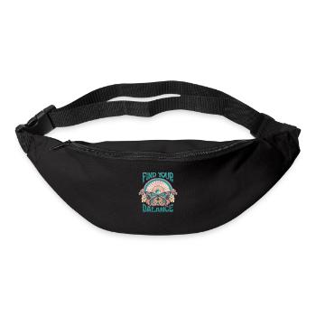 Find your Balance Butterfly Hippie - Bum bag - black - Front