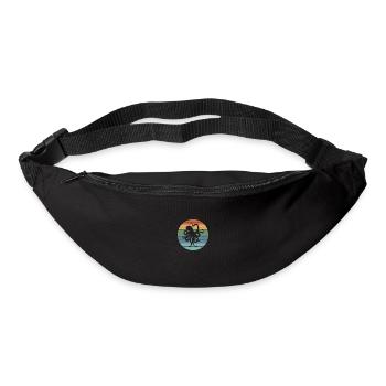 Octopus Retro - Gürteltasche - Schwarz - Vorne