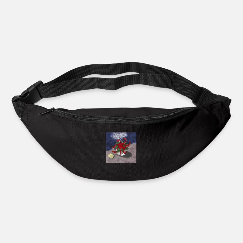Kit–Tea–Puss - Gürteltasche - Schwarz