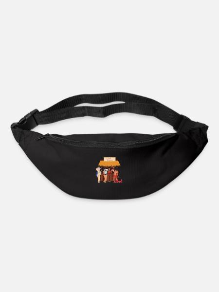 Chiringuito « Plage s’il vous plaît » - Sac banane - noir