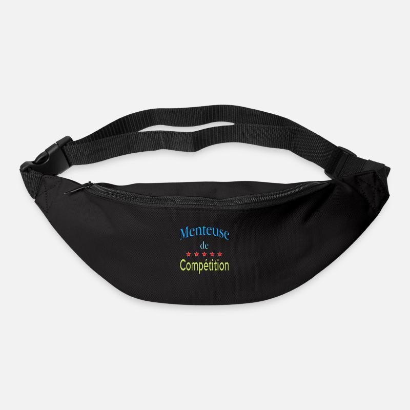 Menteuse de compétition - Sac banane - noir