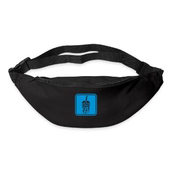 Button Shield Bubble Tea - Bum bag - black - Front