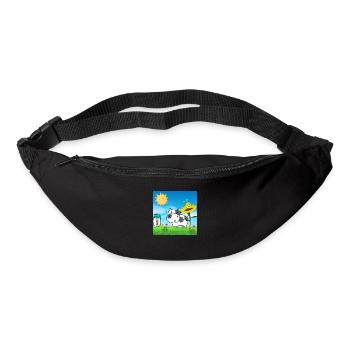 cow - Bum bag - black - Front