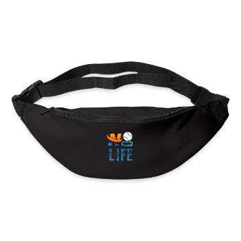 NO baseball ,No life - Bum bag - black - Front