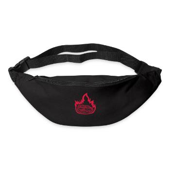 Hot fire steak juicy - Bum bag - black - Front