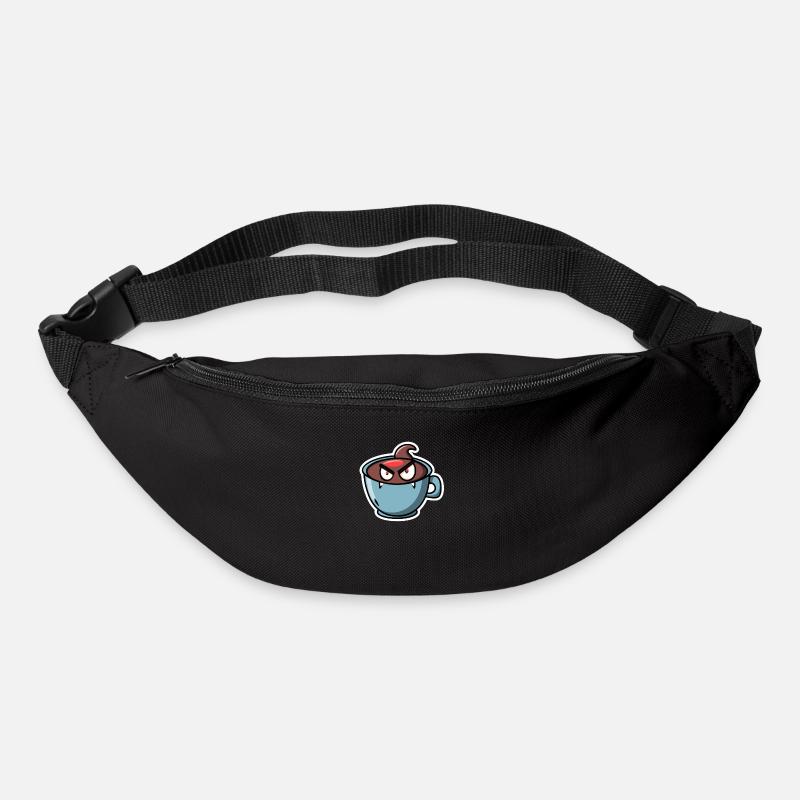 Help! My coffee is a monster - Bum bag - black