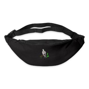 Vogel - Gürteltasche - Schwarz - Vorne