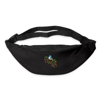 Colorful bird - Bum bag - black - Front