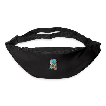 Summer holiday - Sac banane - noir - Devant