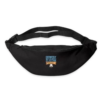La taxidermie est pour la vie - Sac banane - noir - Devant