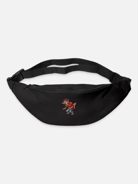 Werwolf - Gürteltasche - Schwarz