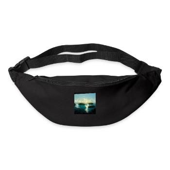Peinture Future Paradise Island - Sac banane - noir - Devant
