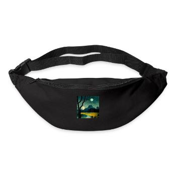 La Nuit - Sac banane - noir - Devant