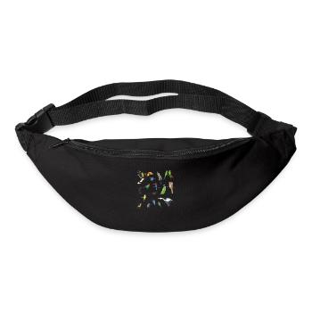 Asiens Vögel - Gürteltasche - Schwarz - Vorne