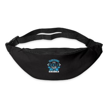 Single Father Papa Gift - Bum bag - black - Front
