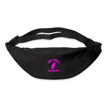 Chat - Sac banane - noir - Devant