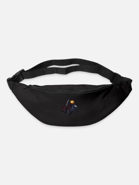 Creepy Halloween Horseman - Bum bag - black