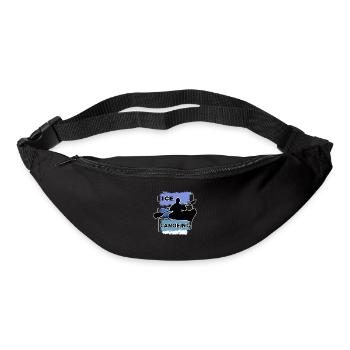ice canoeing ice canoeists ice canoe - Bum bag - black - Front