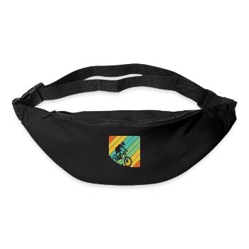 Vélo de montagne cyclisme - Sac banane - noir - Devant