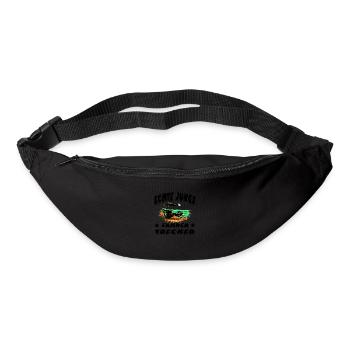 Traktor - Gürteltasche - Schwarz - Vorne