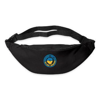 fight like ukrainians quote - Bum bag - black - Front