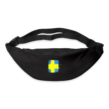 Schweden Schweden Wikinger Norden Skandinavien Mittsommer - Gürteltasche - Schwarz - Vorne
