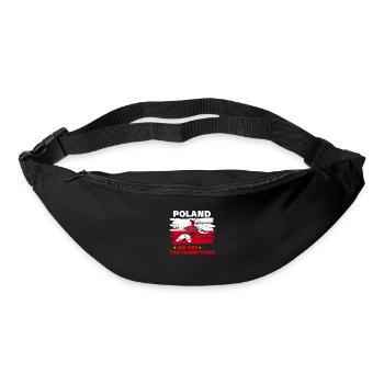 Polen wir sind Meister - Gürteltasche - Schwarz - Vorne