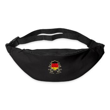 Deutschland deutsch europa Deutschland deutschland - Gürteltasche - Schwarz - Vorne