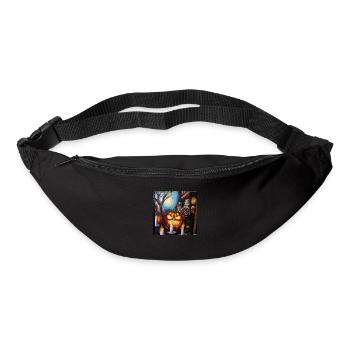 Le bal des citrouilles 2 - Sac banane - noir - Devant