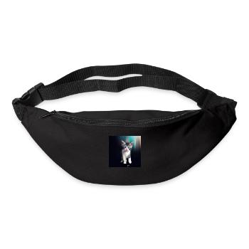 Cute Cat - Bum bag - black - Front