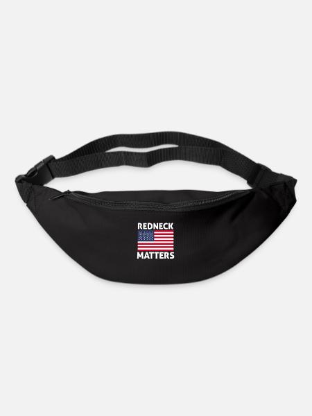 Redneck America Matters Country Western USA Homme - Sac banane - noir
