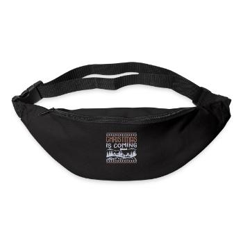 Christmas is Coming - Bum bag - black - Front