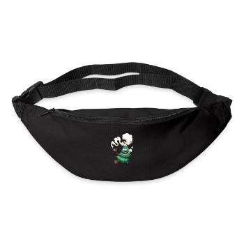 Stoned Christmas Tree - Bum bag - black - Front