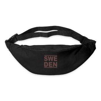 Schweden Braun - Gürteltasche - Schwarz - Vorne
