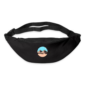 Starry Sky Mountains - Bum bag - black - Front