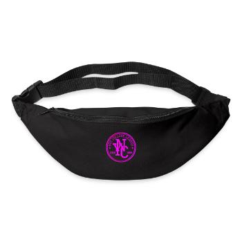 Emblème du joueur de football américain de Fotball américain - Sac banane - noir - Devant