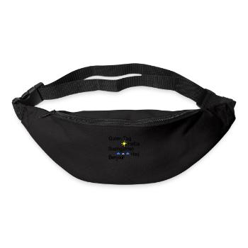 Guten Tag - Gürteltasche - Schwarz - Vorne