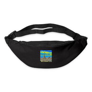 Paris - van Gogh Style - Gürteltasche - Schwarz - Vorne