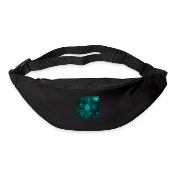 BLAUER STERNENMOND - Gürteltasche - Schwarz - Vorne