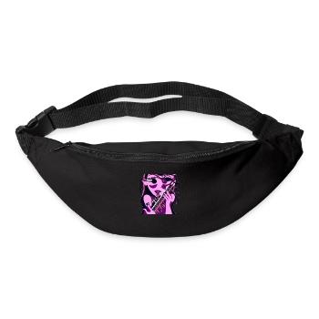 Fille de la musique - Sac banane - noir - Devant