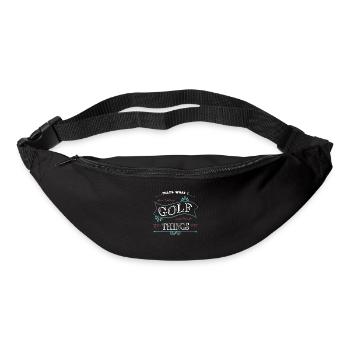 Golfgirls Sports Golf Bag Cutegolf Golf Course - Bum bag - black - Front