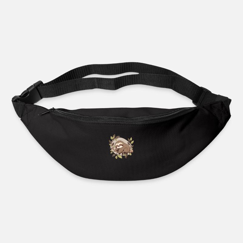 Cute sloth - Bum bag - black