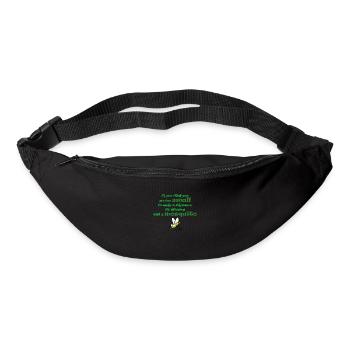 Changer les choses - moustiques - humour - Sac banane - noir - Devant