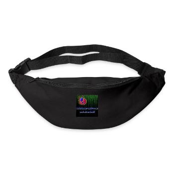 Sehe immer noch vorne ... - Gürteltasche - Schwarz - Vorne