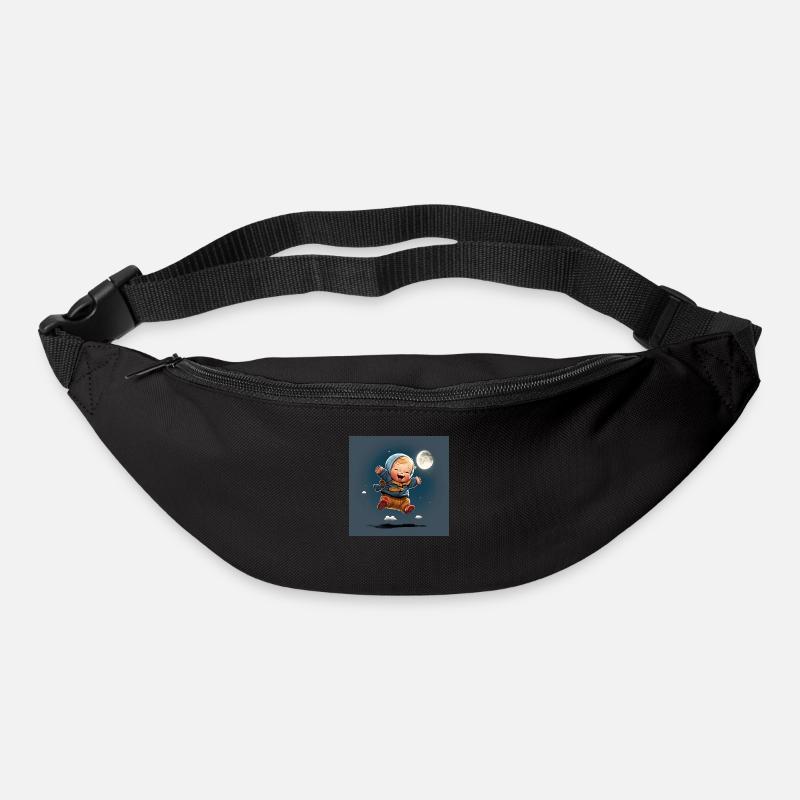 Bébé heureux - Sac banane - noir