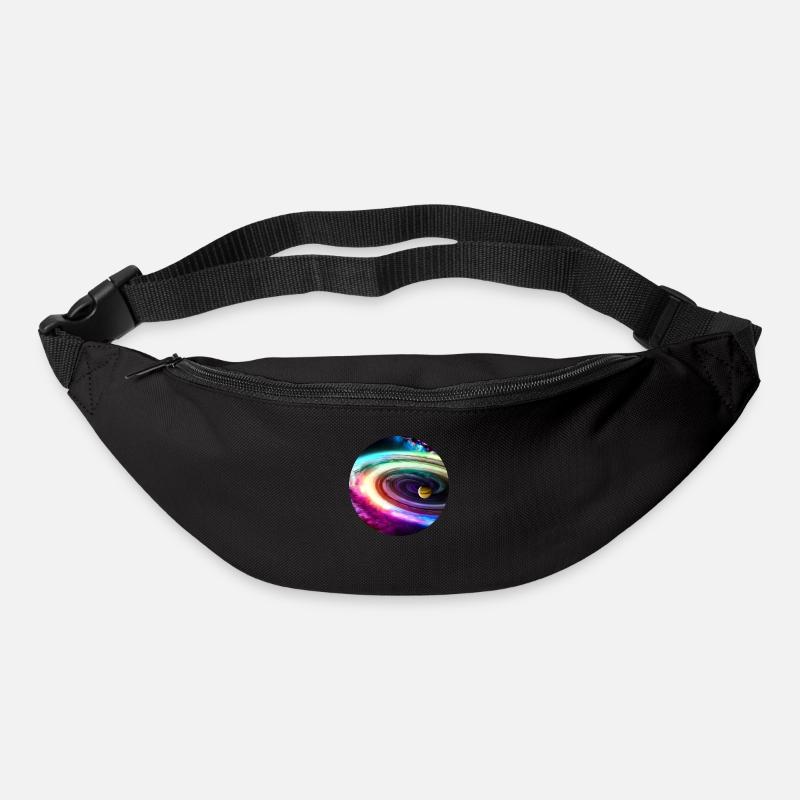 Galaxy Digital Art - Bum bag - black