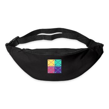 Kanupolo - stylisch und sportlich - Gürteltasche - Schwarz - Vorne